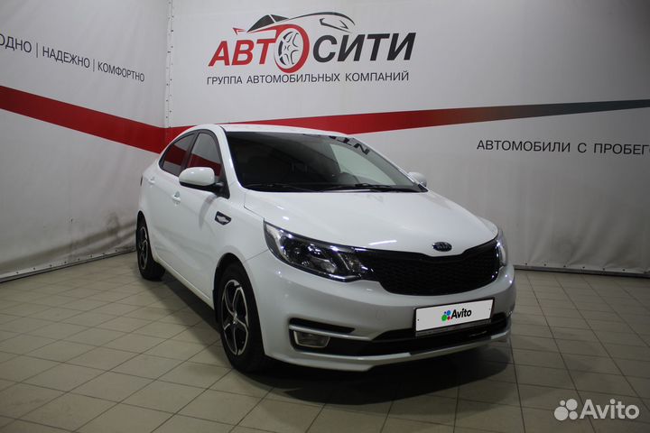 Kia Rio 1.6 МТ, 2016, 49 000 км