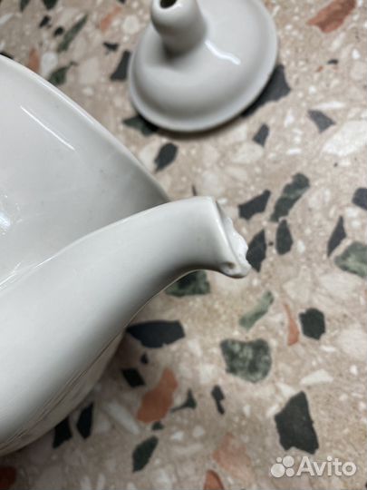 Чайник заварочный фарфоровый СССР