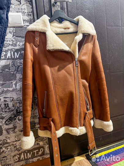 Дубленка авиатор