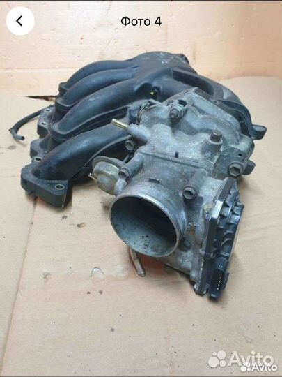 Коллектор+дроссель на Тойоту