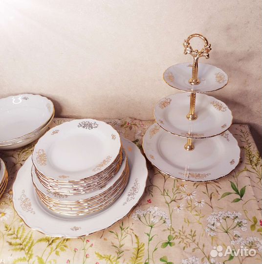 Набор столовой посуды Чехия