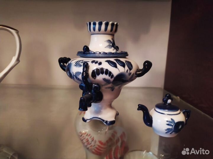 Самовар фарфоровый