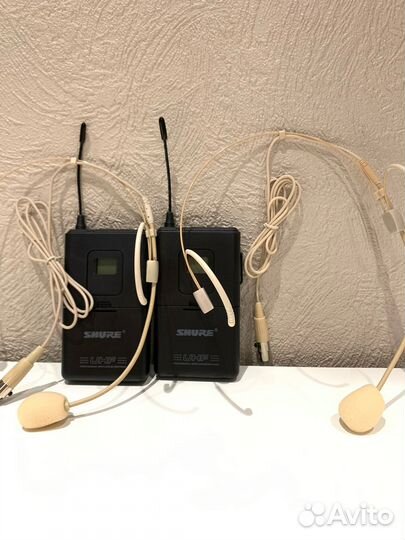 Микрофон гарнитура Shure / Головные микрофоны