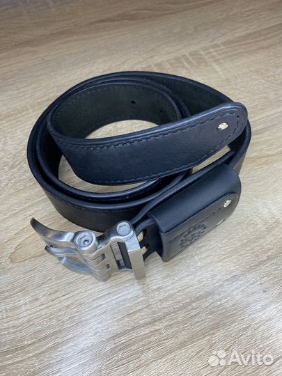 Ремень из натуральной кожи ручной работы