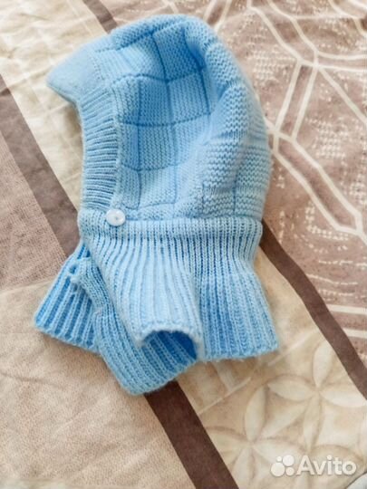 Шапка шлем журавлик 46 48