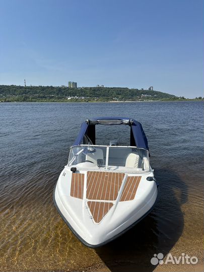 Катер с хардтопом + Yamaha Enduro