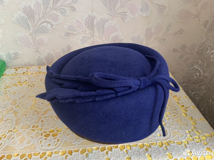 Шляпка таблетка женская