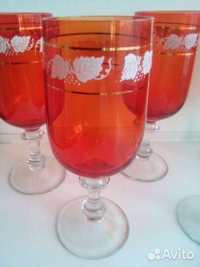 Хрусталь, фужеры ссср, кастрюля 6л и др