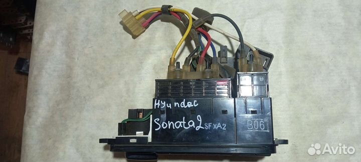 Блок управления печкой Hyundai Sonata2
