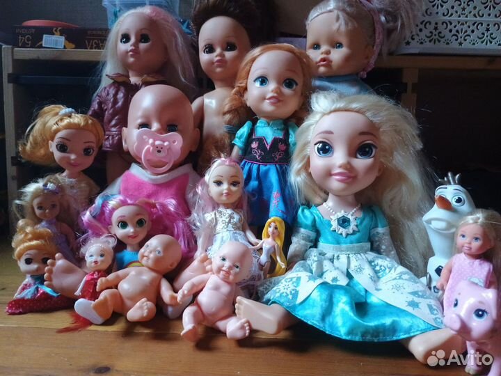 Пакет игрушек для девочек