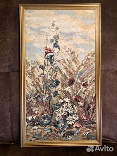 Картина в раме гобелен