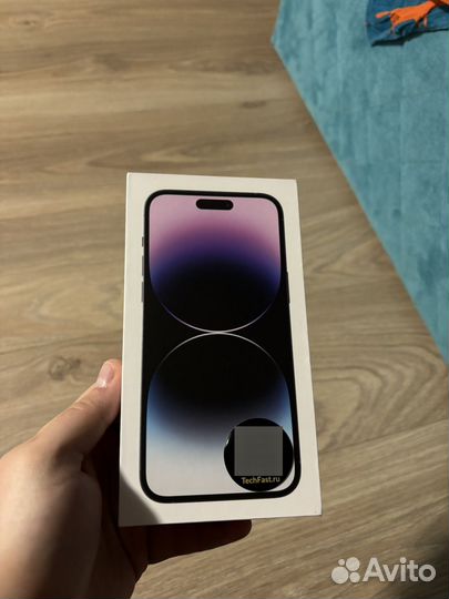 Коробка от iPhone 14 pro max 256 deep purple