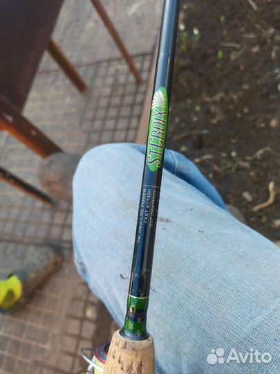 St.Croix wild river ws76mlf2 + катушка Daiwa