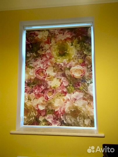 Рулонные шторы с фотопечатью в дом