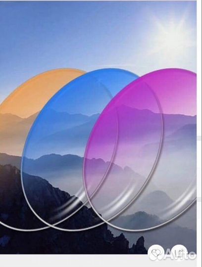 Линзы для очков градиентные минус 3