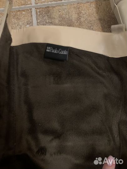 Сапоги демисезонные бежевые, белые