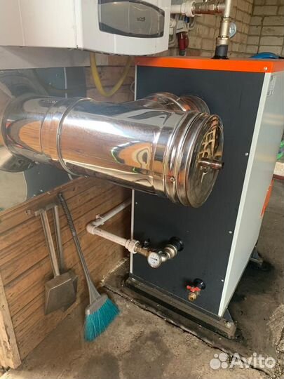 Продаю твердотопливный котел длительного горения