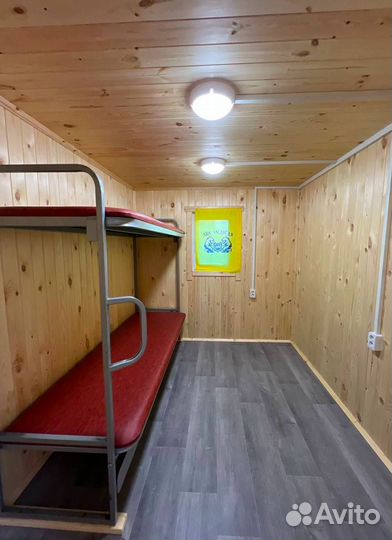 335 Вагон с душевой, кухней и спальней, бытовка