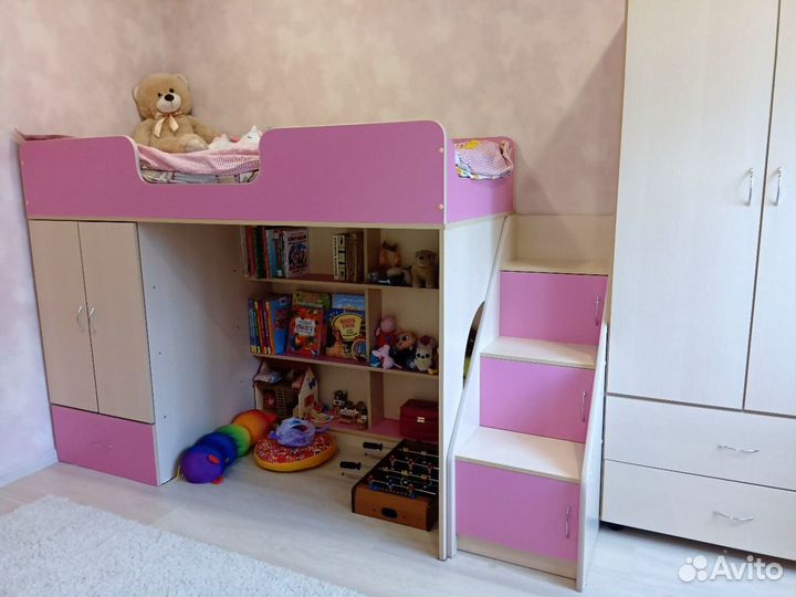 Детская кровать чердак