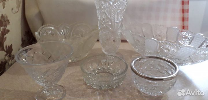 Хрустальная посуда СССР