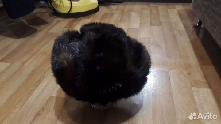 Норковая шапка мужская