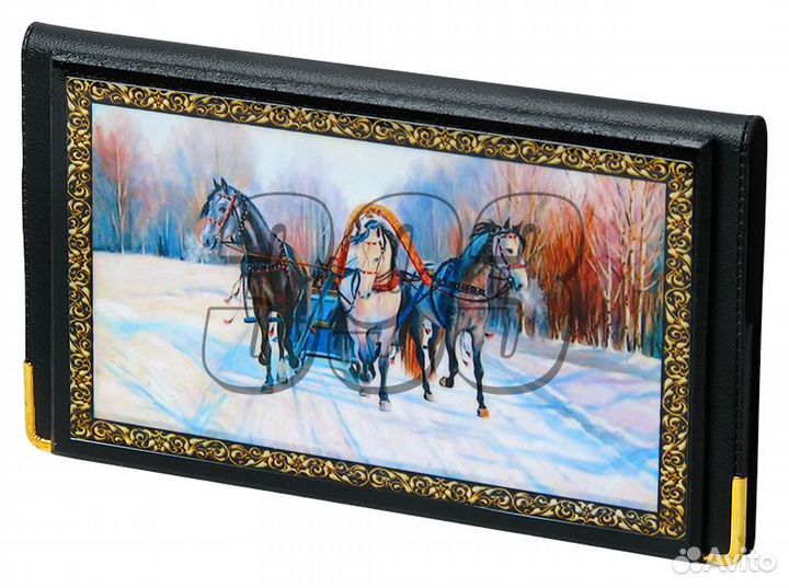 Записная книга Тройка зима (4459)