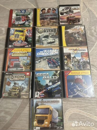 Компьютерные игры CD/DVD диски