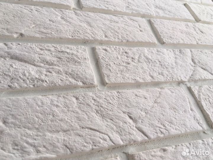 Гипсовая плитка «Скала» белая