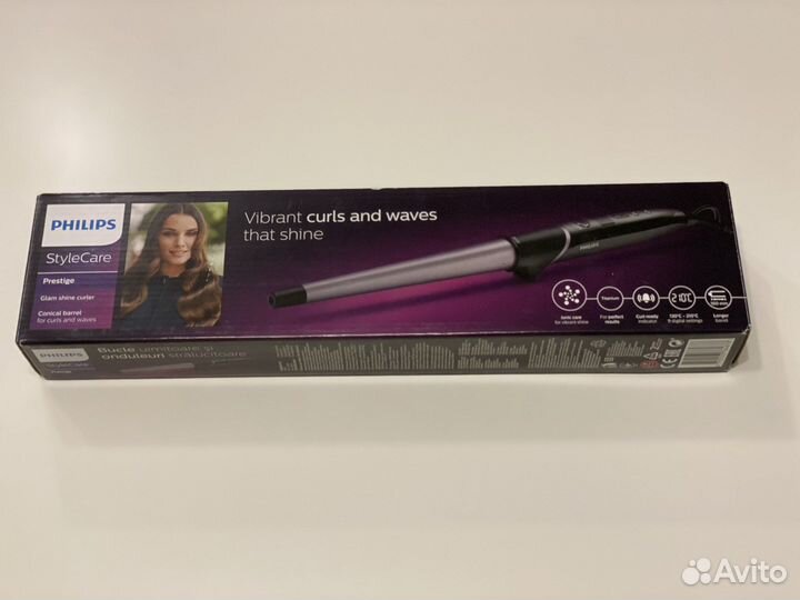 Стайлер плойка для завивки волос Philips