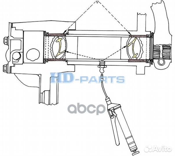 110050 р/к тормоза Z-Cam Volvo лев./прав Volvo