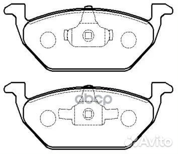 Колодки торм. HP5168 HSB