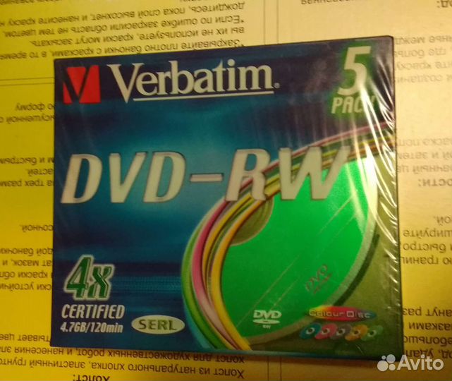 Диски dvd-rw