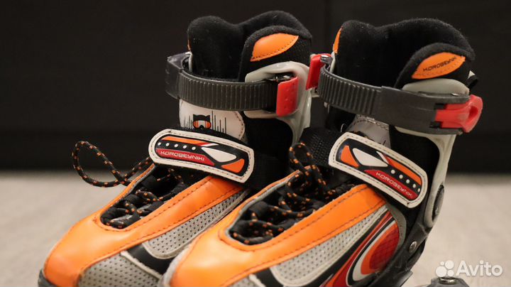 Коньки и ролики 2 в 1. 29 - 32 размер