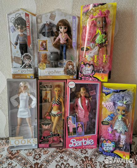 Куклы Барби, Винкс, Кейв Клаб, Гарри Поттер и проч