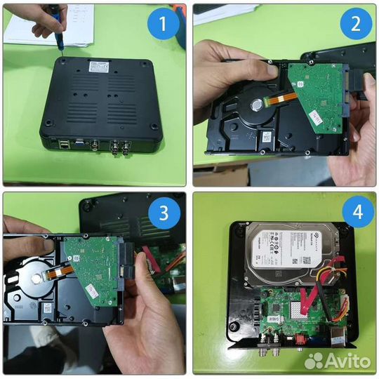 Видеорегистратор (DVR) гибридный 5MP на 4 канала