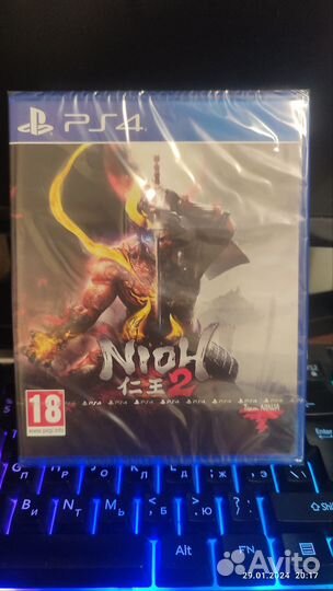 Nioh 2 ps4 (новый диск)