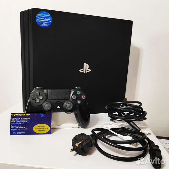 PS4 PRO 1TB + Игры.Магазин. Гарантия. Кредит