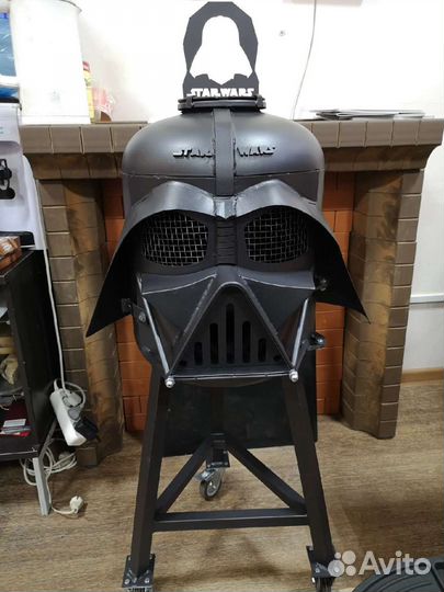 Гриль барбекю очаг dart vader