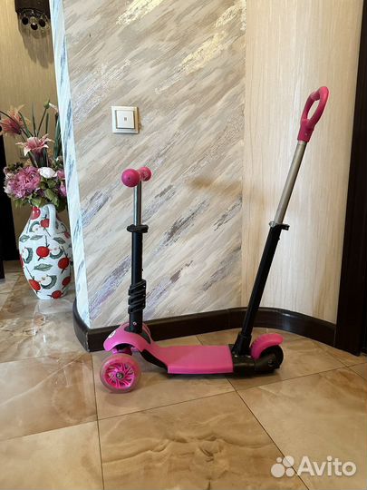 Самокат детский трехколесный