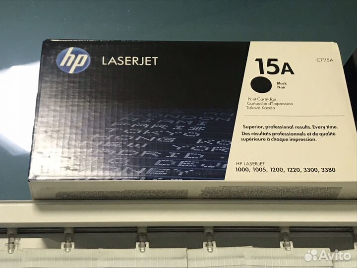 Картридж HP 15A, черный (c7115a)
