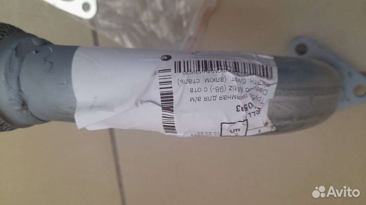 Приемная труба на matiz