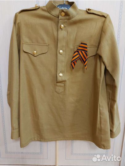 Детский военный костюм для девочки