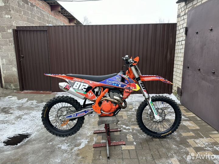 Ktm sxf 350 состояние нового