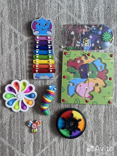 Бронь Развивающие игрушки пакетом