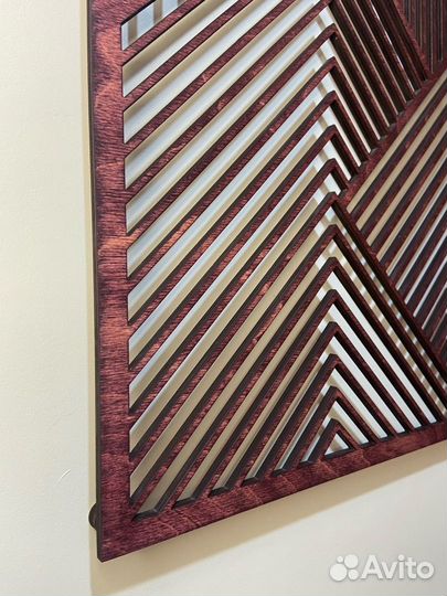 Настенное панно, панно триптих, панно из дерева