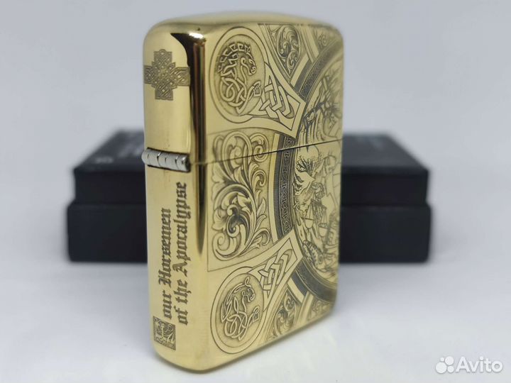 Зажигалка zippo armor апокалипсис