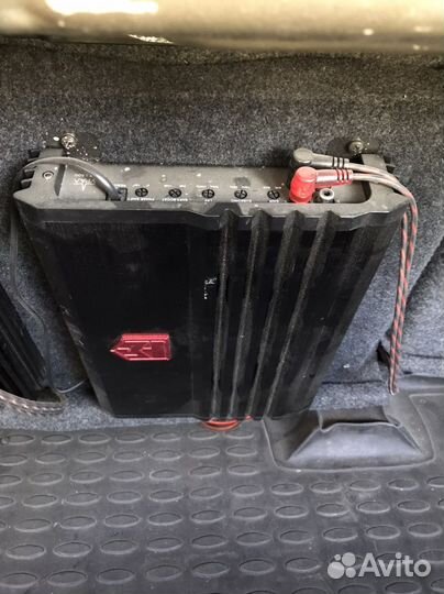 Сабвуфер и усилитель молот урал