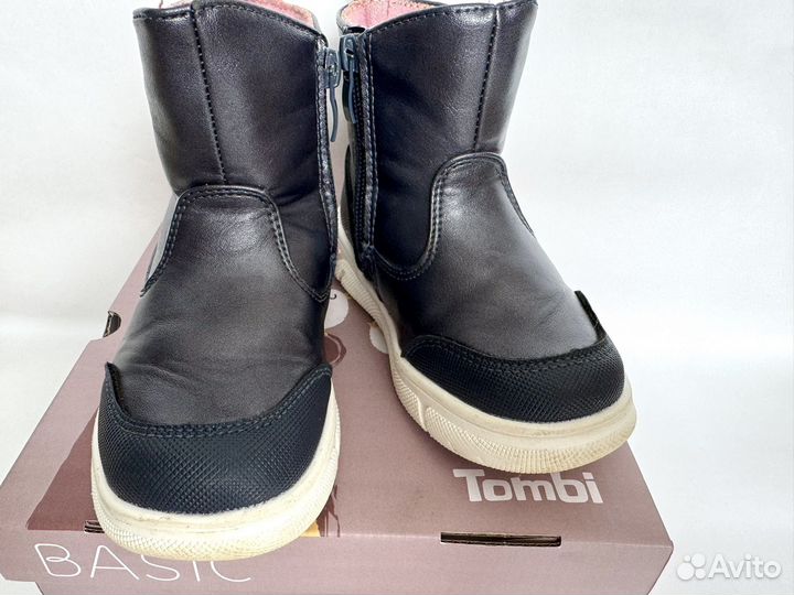 Ботинки демисезонные для девочки 23 tombi