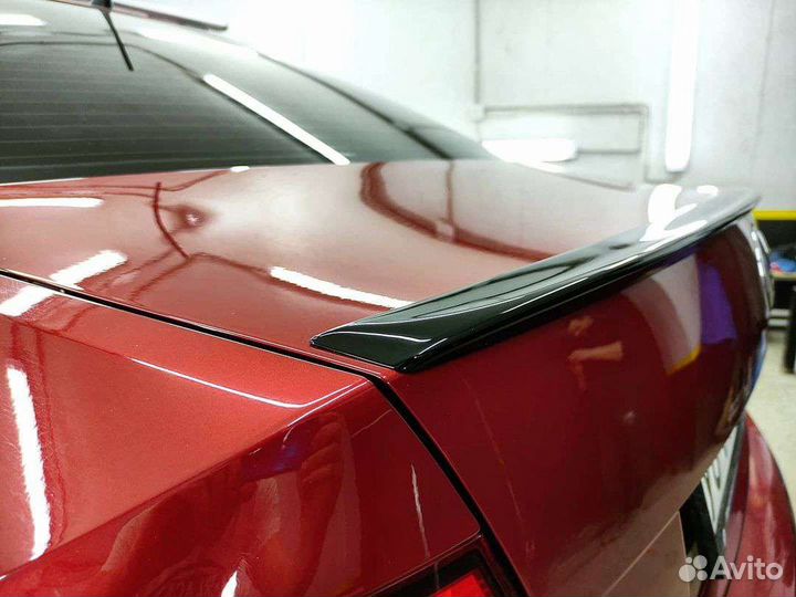 VW polo GT Поло Седан лип спойлер polo sedan