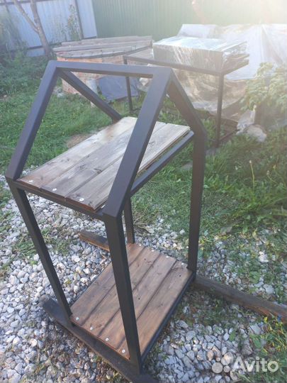 Дровница Лофт